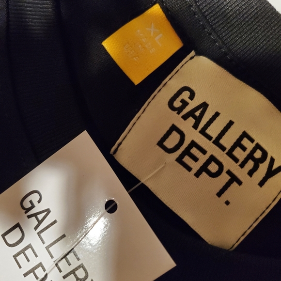 Gallery dept Hollywood CA Charcoal Grey t shirt mens large - Picture 10 of 10